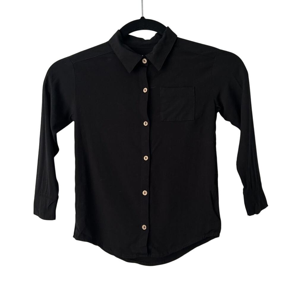NWT Chaser Boys Long Sleeve Button Down Collar Pocket Dress Shirt-Size 6